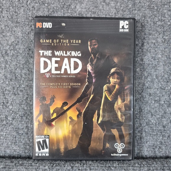The Walking Dead Game of The Year Edition PC DVD Complete First Season - Picture 1 of 4